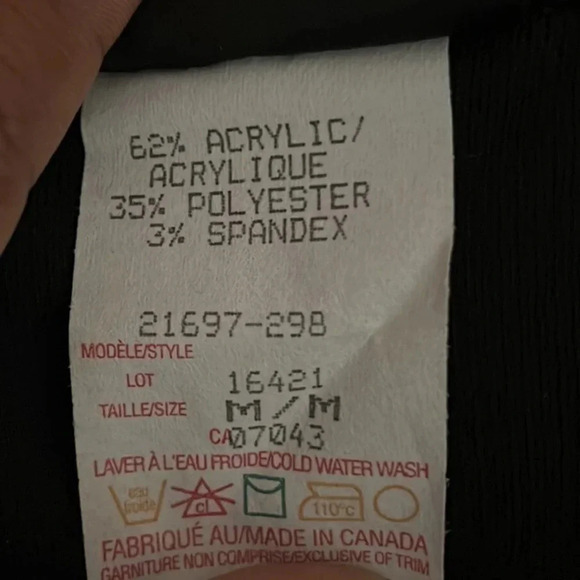 Studio point high waisted  black taffeta midi skirt Sz M - Picture 5 of 9